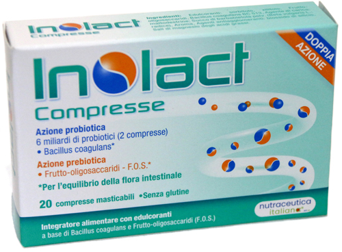 INOLACT 20 COMPRESSE MASTICABILI - farmasorriso.com