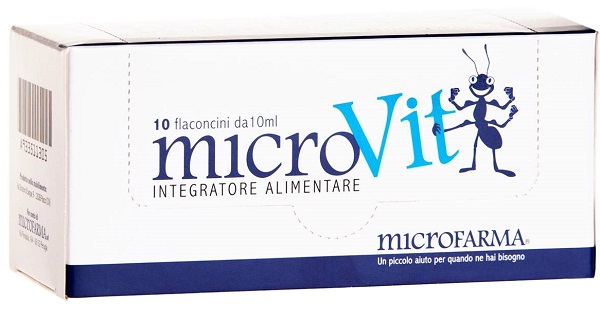 MICROVIT 10 FLACONCINI DA 10 ML - farmasorriso.com
