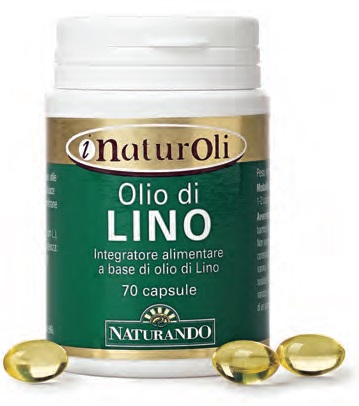 I NATUROLI OLIO DI LINO 70 CAPSULE - farmasorriso.com