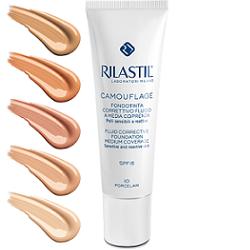 RILASTIL CAMOUFLAGE FONDOTINTA CORRETTIVO FLUIDO MEDIA COPRENZA 50 30 ML - farmasorriso.com