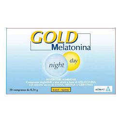 MELATONINA GOLD HTP 1MG 20 COMPRESSE - farmasorriso.com