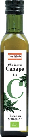 FIOR DI LOTO OLIO DI SEMI DI CANAPA BIO 250 ML - farmasorriso.com