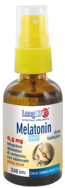 LONGLIFE MELATONIN SPRAY 0,5MG 30 ML - farmasorriso.com