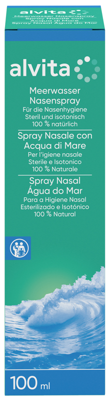 SPRAY NASALE ALVITA CON ACQUA DI MARE 100 ML - farmasorriso.com