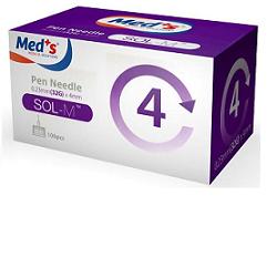AGO PER PENNA DA INSULINA GAUGE 31 6 MM 100 PEZZI - farmasorriso.com