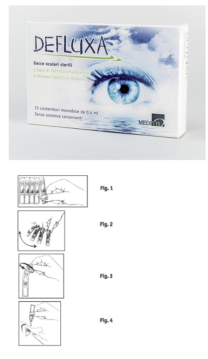 DEFLUXA GOCCE OCULARI 15 CONTENITORI MONODOSE DA 0,4 ML - farmasorriso.com