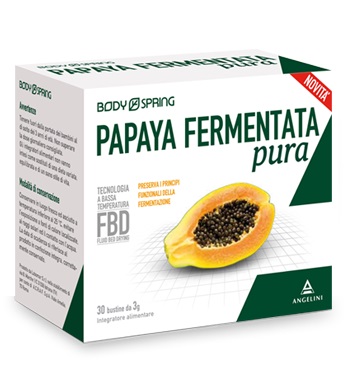 BODY SPRING PAPAYA FERMENTATA PURA 30 BUSTINE - farmasorriso.com
