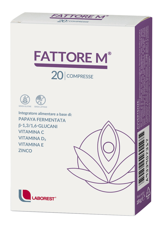 FATTORE M 20 COMPRESSE - farmasorriso.com