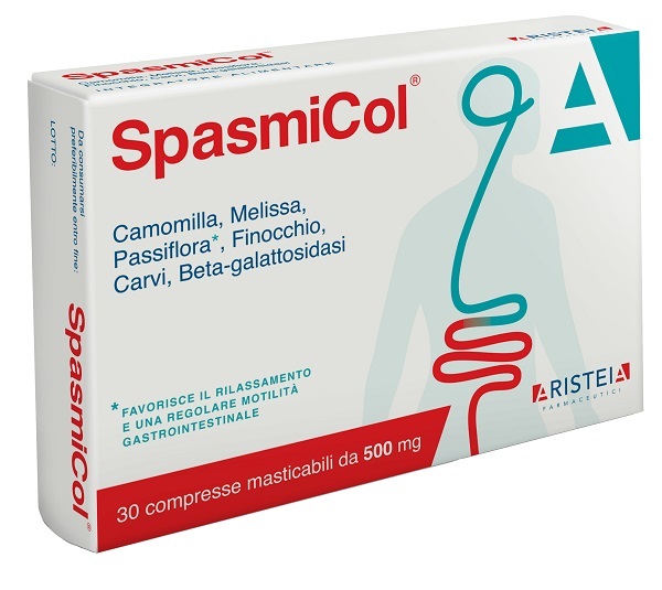 SPASMICOL 30 COMPRESSE MASTICABILI 500 MG - farmasorriso.com