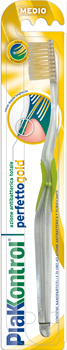 PLAKKONTROL PERFETTO GOLD SPAZZOLINO MANUALE BLISTER 1 PEZZO - farmasorriso.com