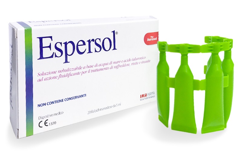SOLUZIONE PER AEROSOL ESPERSOL 20 FIALE MONODOSE 5 ML - farmasorriso.com