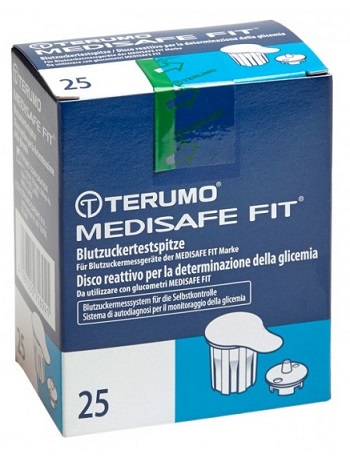 DISCO PER LA DETERMINAZIONE DELLA GLICEMIA MEDISAFE FIT 25 PEZZI - farmasorriso.com