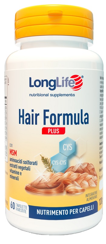 LONGLIFE HAIR FORMULA PLUS 60 TAVOLETTE - farmasorriso.com