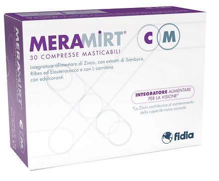 MERAMIRT CM 30 COMPRESSE MASTICABILI - farmasorriso.com