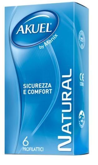 PROFILATTICO ANSELL AKUEL BY MANIX NATURAL B 6 PEZZI - farmasorriso.com