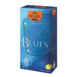 PROFILATTICO ANSELL AKUEL MANIX BLUES B 12 PEZZI - farmasorriso.com