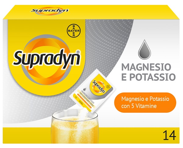 SUPRADYN MAGNESIO POTASSIO SENZA ZUCCHERO 14 BUSTINE 4 G - farmasorriso.com