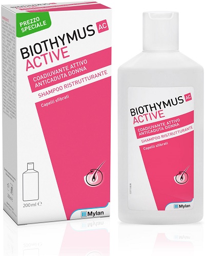 BIOTHYMUS AC ACTIVE SHAMPOO RISTRUTTURANTE DONNA 200 ML PREZZO SPECIALE - farmasorriso.com