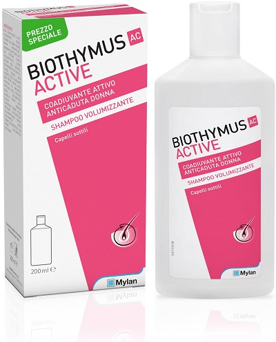 BIOTHYMUS AC ACTIVE SHAMPOO VOLUMIZZANTE DONNA 200 ML PREZZO SPECIALE - farmasorriso.com