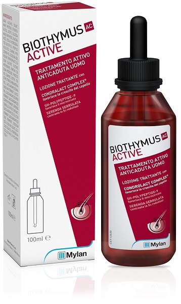 BIOTHYMUS AC ACTIVE TRATTAMENTO ATTIVO ANTICADUTA UOMO LOZIONE 100 ML - farmasorriso.com