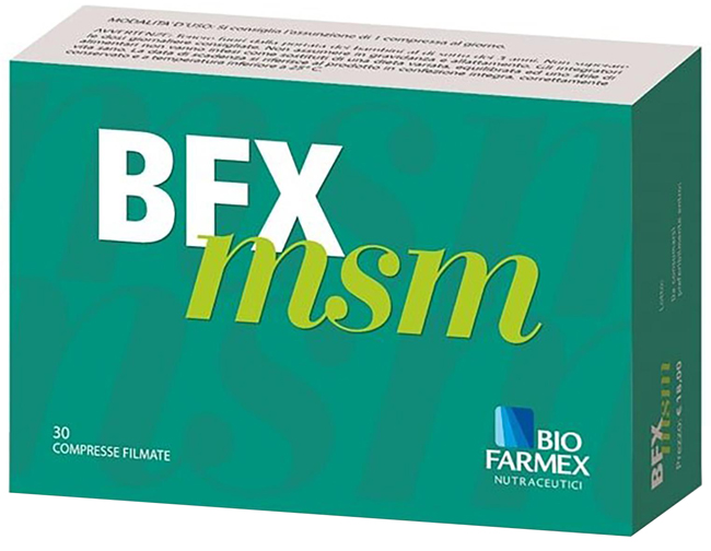BFX MSM 30 COMPRESSE - farmasorriso.com