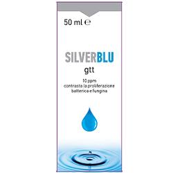 SILVER BLU GOCCE 50 ML - farmasorriso.com