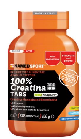 CREATINA 100% 120 COMPRESSE - farmasorriso.com