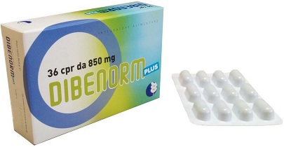 DIBENORM PLUS 36 COMPRESSE 850 MG - farmasorriso.com