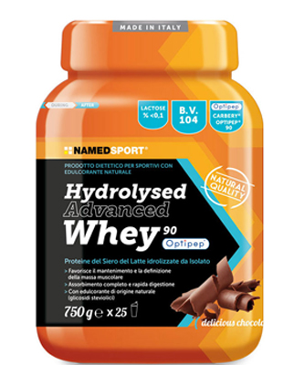 HYDROLYSED ADVANCED WHEY DELICIOUS CHOCOLATE BARATTOLO POLVERE ORALE 750 G - farmasorriso.com