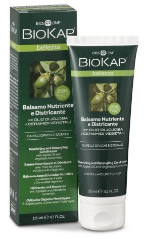 BIOKAP BELLEZZA BALSAMO NUTRIENTE DISTRICANTE 125 ML BIOSLINE - farmasorriso.com