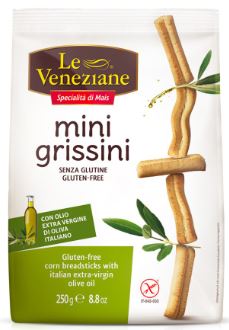 LE VENEZIANE MINI GRISSINI 250 G - farmasorriso.com