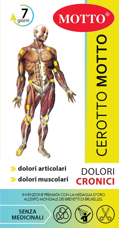 CEROTTO MOTTO ANALGESICO DA RITAGLIARE 5 X 15 CM 2 PEZZI - farmasorriso.com
