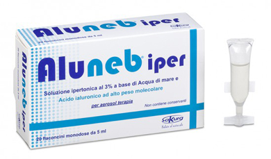 ALUNEB SOLUZIONE IPERTONICA 20 FLACONCINI MONODOSE DA 5 ML - farmasorriso.com