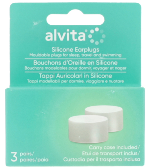 ALVITA TAPPI AURICOLARI IN SILICONE MODELLABILE 3 PAIA RIUTILIZZABILI - farmasorriso.com