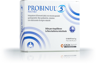 PROBINUL 5 NEUTRO 12 BUSTINE - farmasorriso.com