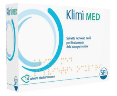 KLIMI' MED 14 SALVIETTINE DETERGENTI MONOUSO STERILI PER L'IGIENE OCULARE - farmasorriso.com