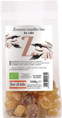 ZENZERO CANDITO CUBI BIO 100 G - farmasorriso.com