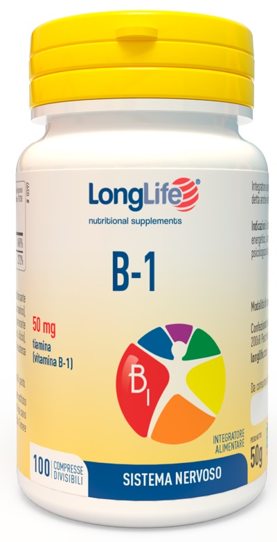 LONGLIFE B1 100 COMPRESSE 50 MG - farmasorriso.com
