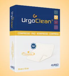 MEDICAZIONE STERILE URGOCLEAN 10X10 CM 5 PEZZI - farmasorriso.com