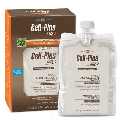 CELL PLUS MD FANGO BIANCO ANTICELLULITE EFFETTO FRESCO 1 KG - farmasorriso.com