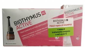 BIOTHYMUS DONNA TRATTAMENTO 10 FIALE + SHAMPOO RISTRUTTURANTE - farmasorriso.com