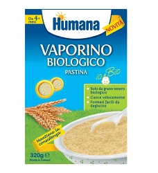HUMANA VAPORINO PASTINA BIOLOGICA 320 G - farmasorriso.com