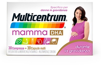 MULTICENTRUM MAMMA DHA 30 COMPRESSE + 30 CAPSULE - farmasorriso.com