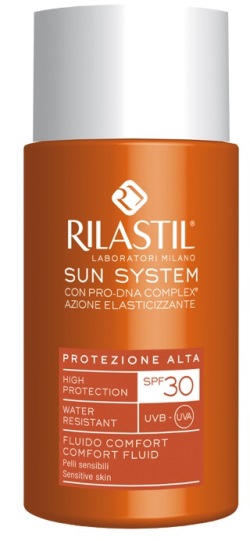 RILASTIL SUN SYSTEM PHOTO PROTECTION THERAPY SPF30 COMFORT FLUIDO 50 ML - farmasorriso.com