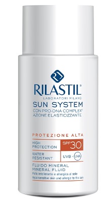 RILASTIL SUN SYSTEM PHOTO PROTECTION THERAPY SPF30 FLUIDO MINERAL 50 ML - farmasorriso.com