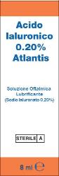 ACIDO IALURONICO 0,20% PLURIDOSE SOLUZIONE OFTALMICA 8 ML - farmasorriso.com