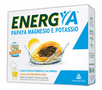 ENERGYA PAPAYA MAGNESIO POTASSIO 14 BUSTINE - farmasorriso.com