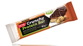 CRUNCHY PROTEINBAR COOKIES & CREAM 1 PEZZO 40 G  - farmasorriso.com