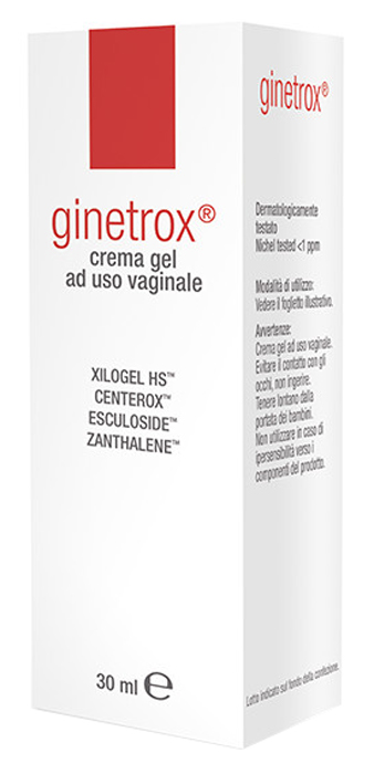 GINETROX CREMA VAGINALE 30 ML - farmasorriso.com
