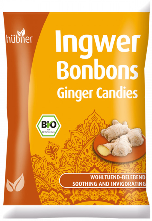 HUBNER CARAMELLE DIGESTIVE ALLO ZENZERO 69 G - farmasorriso.com